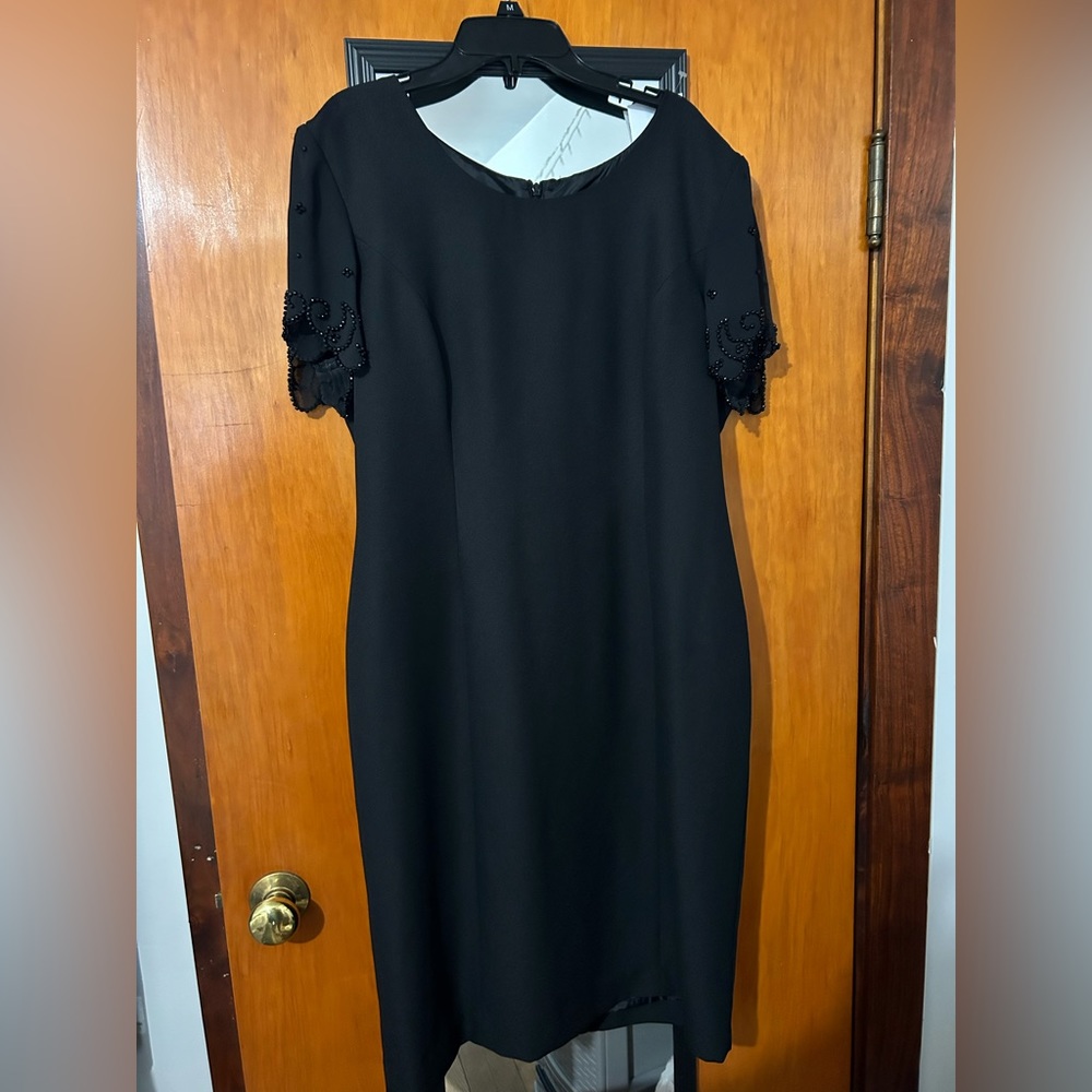 Black Beaded Dress